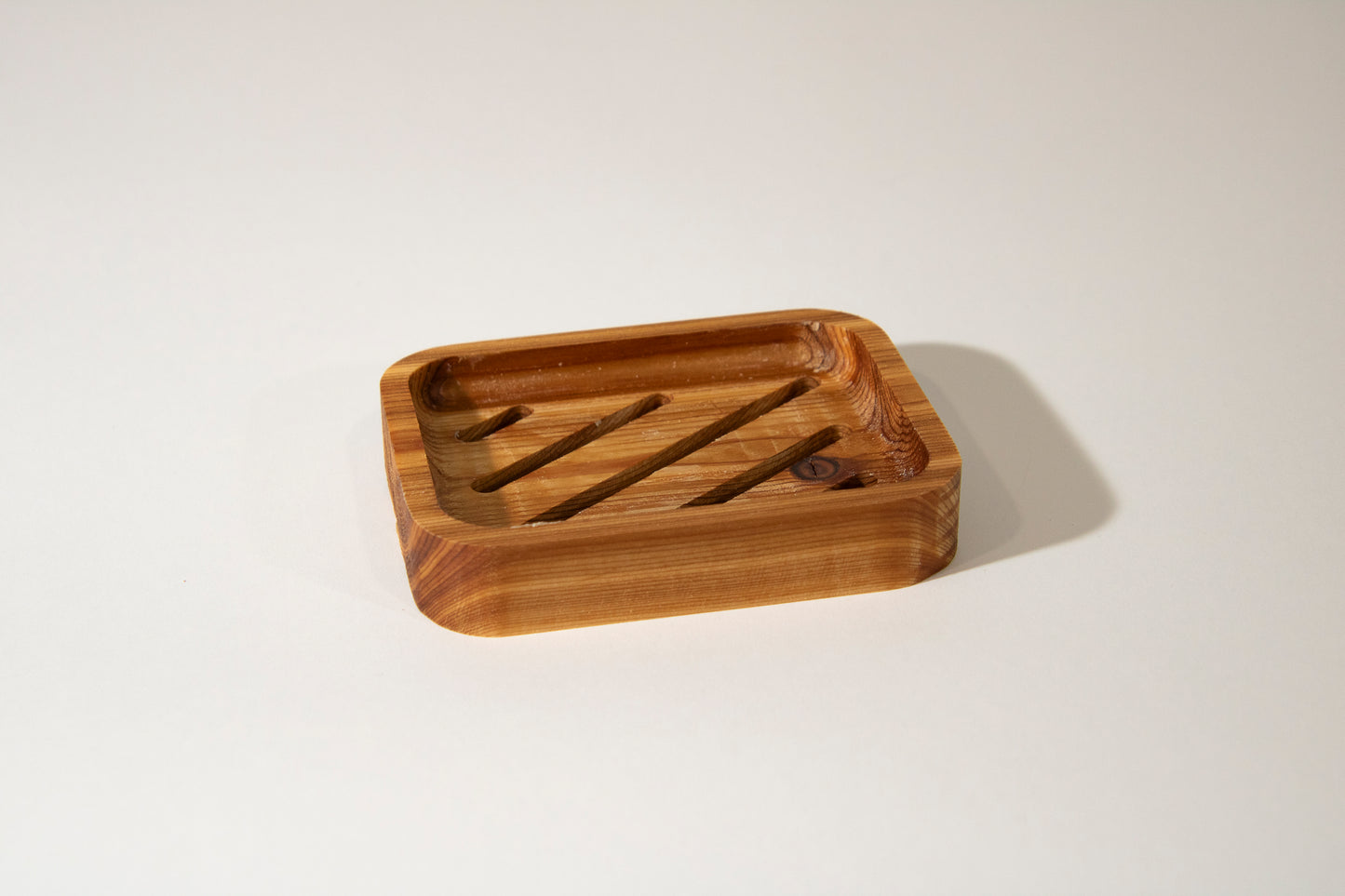 Soap Dish with  Unscented Handmade Soap