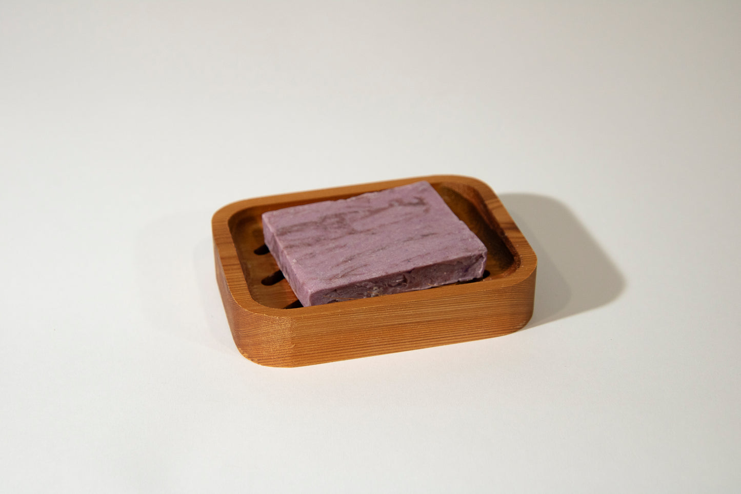 Soap Dish with  scented Handmade Soap