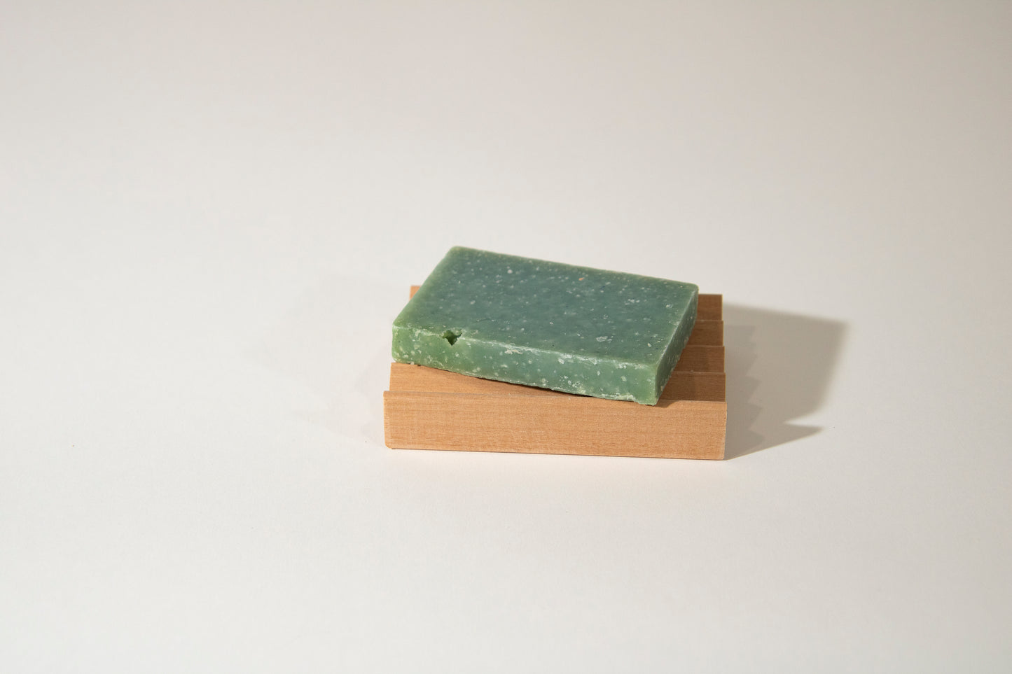 Soap Dish with  scented Handmade Soap