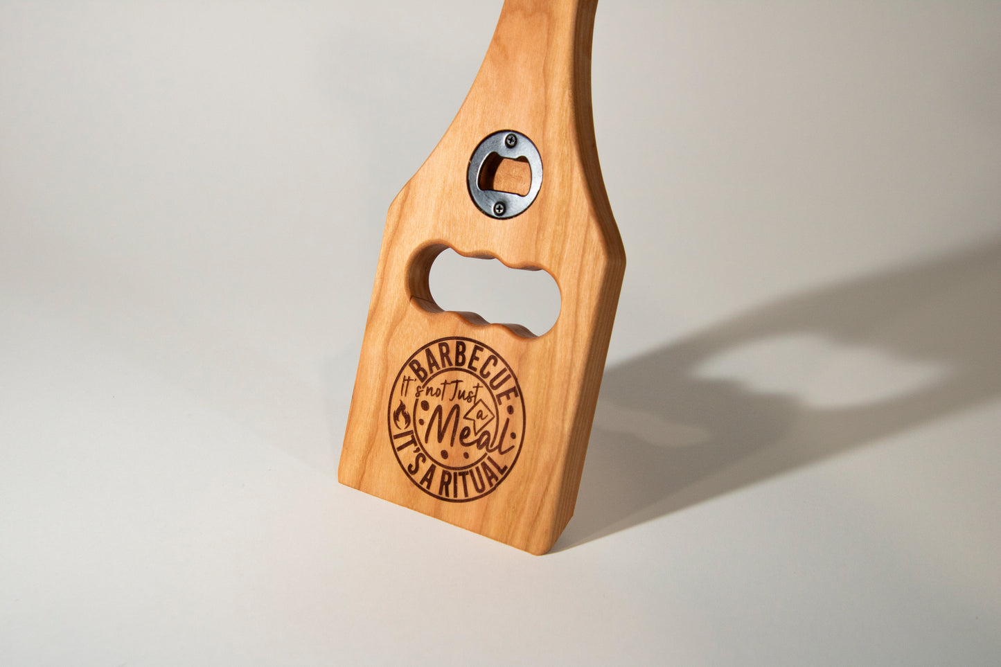 Grill Scraper with bottle opener