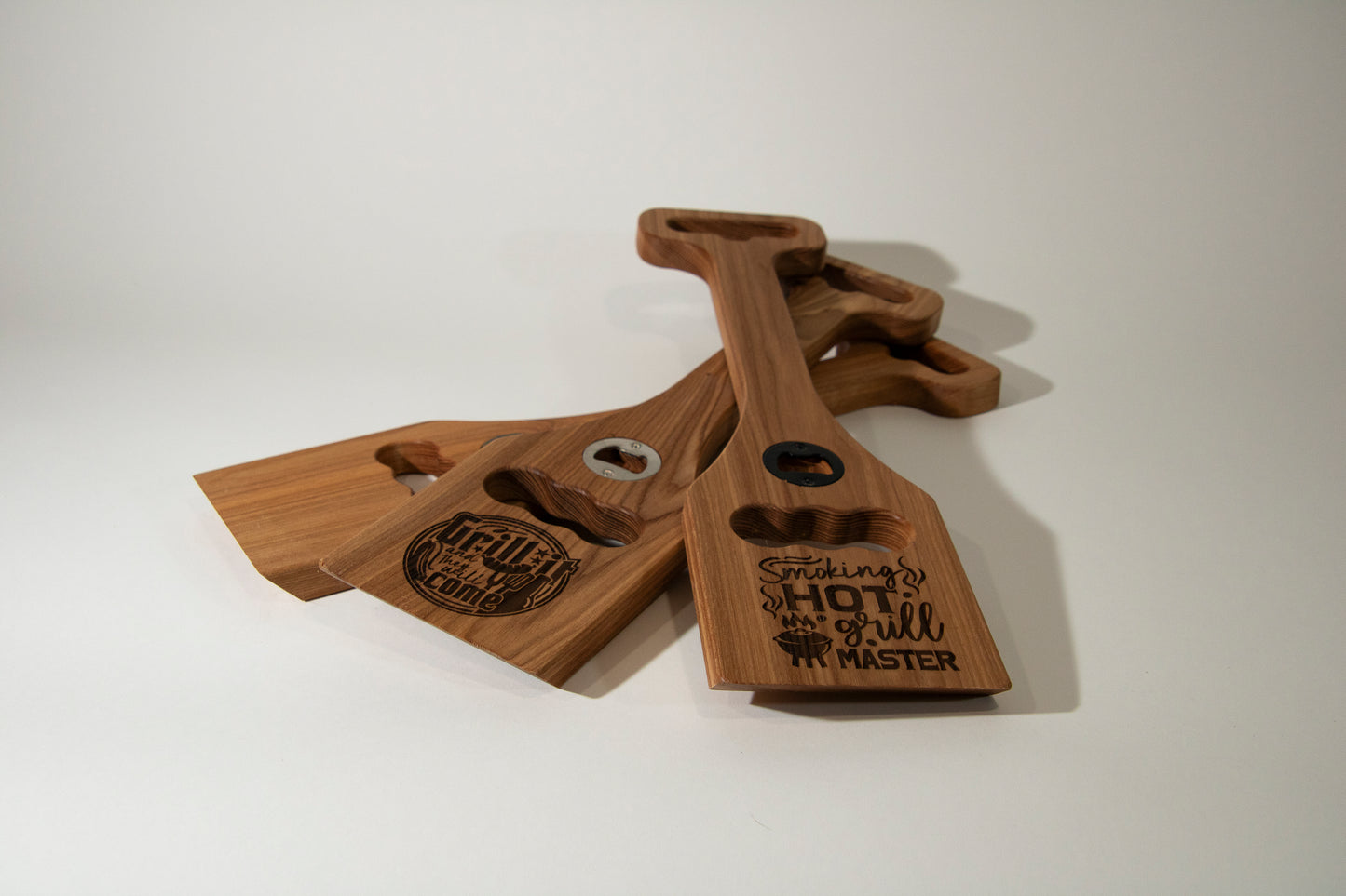 Grill Scraper with bottle opener