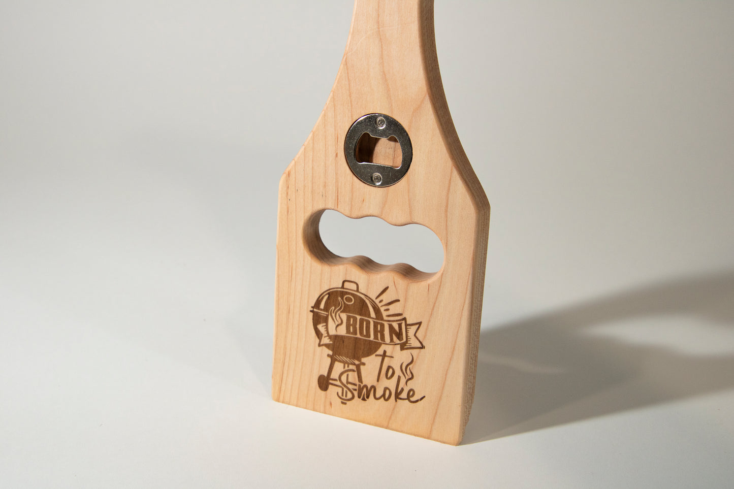 Grill Scraper with bottle opener